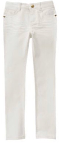 NWT Girls 7 SLIM Gymboree “ANIMAL PARTY” White Cotton Denim SKINNY JEANS PANTS - Picture 6 of 6