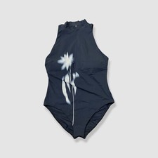 Jets Australia Women's Black High Neck Elora One Piece Swimsuit Size 8