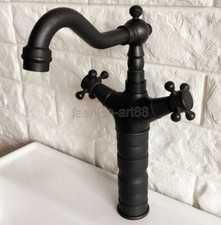 Kitchen Wet Bar Bathroom Vessel Sink Faucet Oil Rubbed Bronze Single Hole fnf347