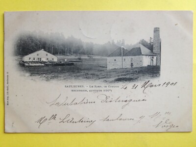 cpa 88 - SAULXURES sur MOSELOTTE Vosges Le XARD, Le COUCOU Excursion Alt. 896m.