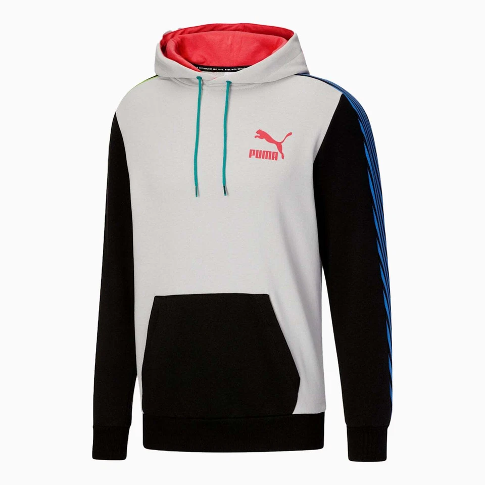 PUMA Dazed T7 Traje de Correr Para Hombre Conjunto de Chándal Atlético Pista Sudadera con Capucha y Pantalones Foto 2 de 4