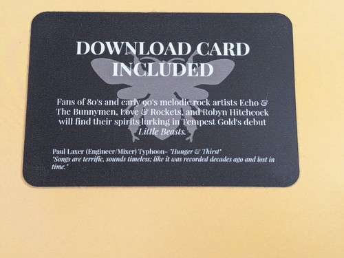 Brand New Tempest Gold - Little Beasts 12" Vinyl EP Record Sealed w/Digital Down - Picture 3 of 8