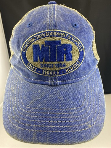 MTR Since 1956 Hat / Cap Mesh Snapback Sales Service Rentals Construction