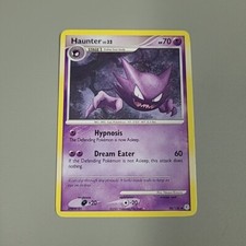 Pokémon TCG Haunter 50/130 Diamond & Pearl Base Uncommon Regular HP Crease 