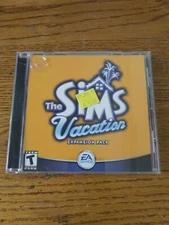 RARE COMPLETE SIMS VACATION Expansion Pack for PC CD-Rom Video Game #138