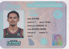 2023-24 Panini Contenders NBA 20 Trae Young License to Dominate Rookie Hit SSP