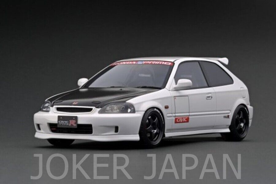 Ignition Model IG2674 1/18 Honda CIVIC (EK9) Type R White Ignition Model IG2674 1/18 Honda CIVIC (EK9) Type R White