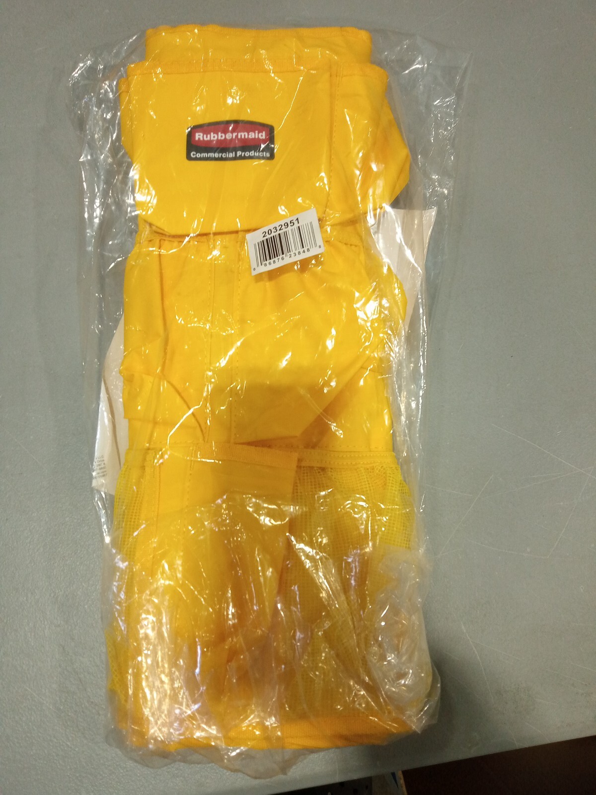 RUBBERMAID COMMERCIAL PRODUCTS 2032951 Caddy Bag,Yellow Slim Jim eBay