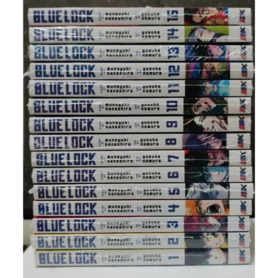 BLUE LOCK VOLUMES 1-25 ALL SET ENGLISH VERSION MANGA BOOK JAPANESE