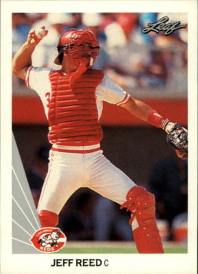1990 Leaf #505 Jeff Reed Cincinnati Reds | eBay