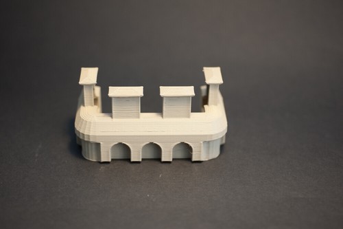 Cheminée 3D Personnalisée Pour Château Médiéval Playmobil Steck – Fait Main