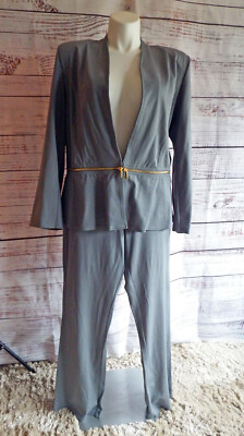Iman Global Chic 2-piece Suit, Size 1X Average, NWT
