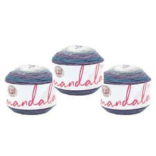 (3 Pack) Lion Brand Yarn 525-259C Mandala Yarn, Snorks
