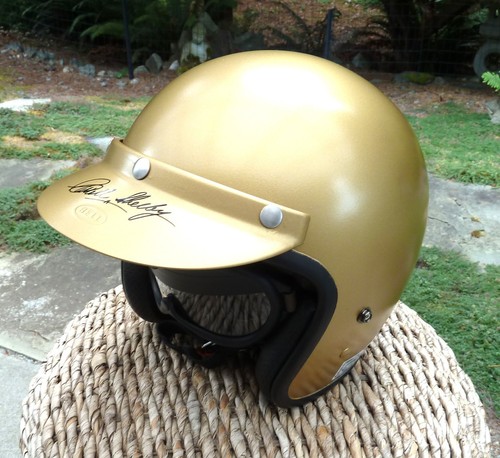 VINTAGE CARROLL SHELBY,1959 LEMANS 24 HR WIN, MEMORIAL 1:1 HELMET & GOGGLES, XL