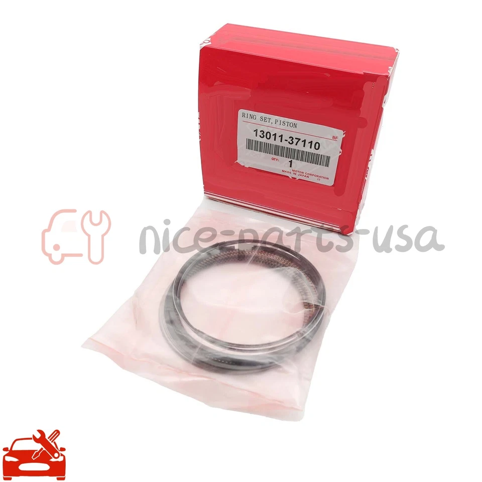 OEM Piston Rings SET 13011-37110 For 2010-2015 Toyota Prius Auris Lexus CT200h Foto 3 de 4