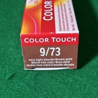 WELLA - COLOR TOUCH - Deep Browns 2 oz - 9/73 - Very Light Blonde / Brown Gold — photo 3
