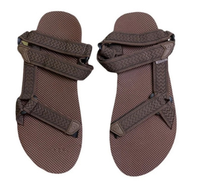 Atika Outdoors Mens sandals Size 10 Brown Summer   Hiking Walking Beach