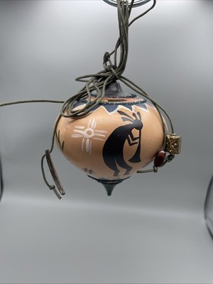 Southwest Navajo Style Hand-Painted Ornament Kokapelli hanging Gord Decor