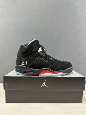 PRESALE Air Jordan 5 HQ7978-001 Halloween Black Red Green Men's Sneakers