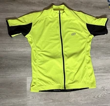 Bellwether Men's Sz Small Cycling Jersey Reflective Like New Neon Yellow
