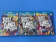 Just Dance Wii U LOT Of 3 Games Just Dance 2014 2015 2016 Great Kids Games