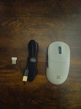 Mchose A7 Lightweight Wireless Gaming Mouse - White - Used (With Cable & Dongle)
