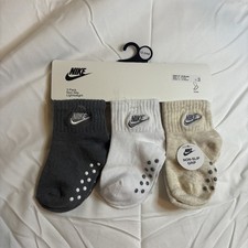 Nike Baby s Grippy Ankle Socks 12-24 Months 3739 , O2 C457T