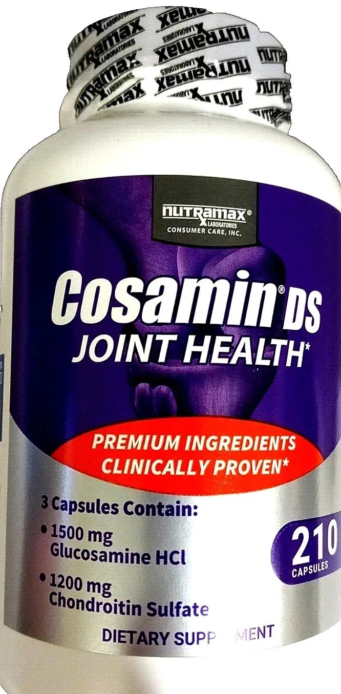 Nutramax Cosamin DS Joint Health Glucosamine Chondroitin 210 Capsules  Pack of 1
