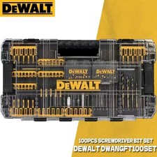 DEWALT FlexTorq 100 Piece Impact Driver Bit Set DWANGFT100SET ToughCase Screw