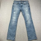 Buckle BKE Aiden Bootcut Jeans Stretch Denim 32x34 Mens Blue Pants Western