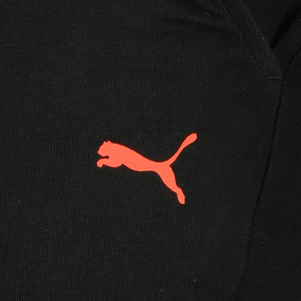 PUMA F1 Essentials Sweat Shorts Mens Black Casual Athletic Bottoms 62641601 thumbnail 5