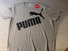 PUMA Men's Essentials Heather Big & Tall Size 4XL T-Shirt