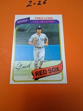 1980 Topps - Fred Lynn #110