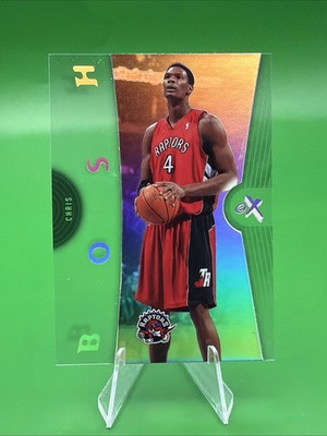 2006-07 Fleer e-X CHRIS BOSH #38 Raptors ''Acetate Refractor'' HOF