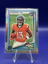 2025 Optic Pat Bryant Silver Holo Rated Rookie, #217 Denver Broncos