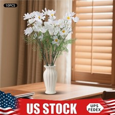 10PCS Fake Daisy Flowers Artificial Flowers Silk Floral Decoration DIY Bouquets