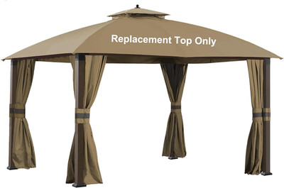 Replacement Cover Fit for Rona 10X12 Ft Eagle Brooke Soft Top Gazebo Model A1010