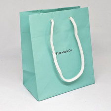 Tiffany  Co. Packaging Empty Signature Blue Gift Bag 5" x 6"