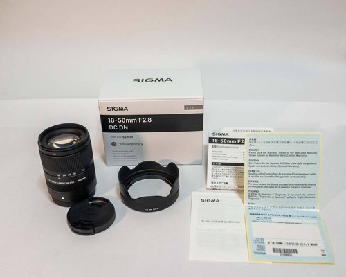 Sigma 18-50mm F2.8 DC DN Contemporary Lens for Fujifilm X #0001
