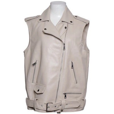 Copperose, Bikerweste, Damen, Größe: S/M, Beige #2vj