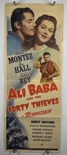 ALI BABA AND FORTY THIEVES Movie Poster (Fine-) Insert 1943 Maria Montez 28472