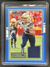 2020 Panini Donruss Joey Bosa Threads Jersey #37 Chargers