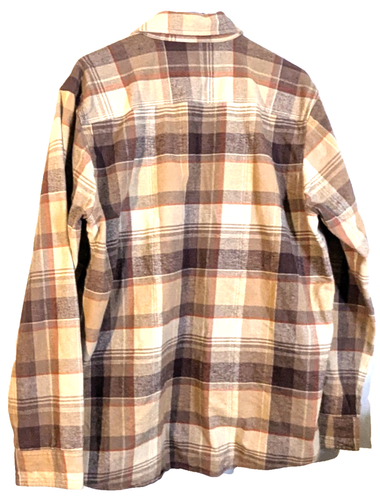 Carhartt uomo L plaid flanella multicolore usato - Foto 4 di 6