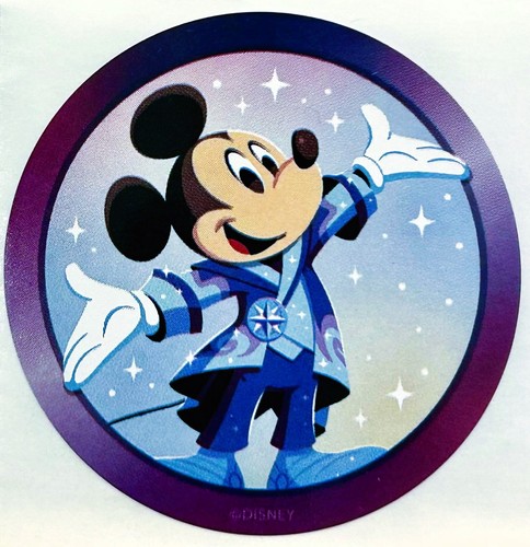 Mickey Mouse Sticker Starlight Parade Official Character Disney World 2026 New