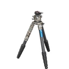 LM-365C Camo Tripod with 75mm Video Bowl Platform and Bag - LM-365C LH-55 Camo