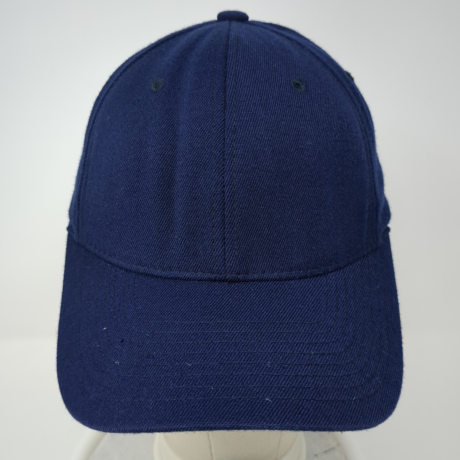 Richardson Fitted Baseball Hat Solid Blue Medium … - image 2