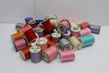 45 pc Lot of spooled sewing Thread