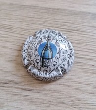 Capsule de vin pétillant générique blanche noire et bleue 1 bouteille