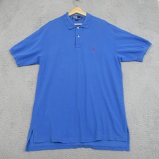 Polo Ralph Lauren Polo Shirt Mens XL Blue Classic Fit Short Sleeve Cotton Casual