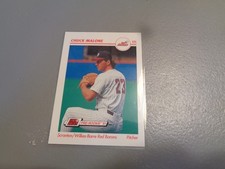 1991 Line Drive AAA Chuck Malone Scranton/Wilkes-Barre Red Barons #488